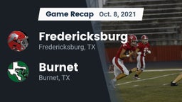 Recap: Fredericksburg  vs. Burnet  2021