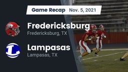 Recap: Fredericksburg  vs. Lampasas  2021