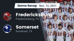 Recap: Fredericksburg  vs. Somerset  2021