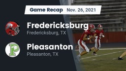 Recap: Fredericksburg  vs. Pleasanton  2021