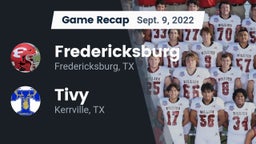 Recap: Fredericksburg  vs. Tivy  2022