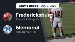Recap: Fredericksburg  vs. Memorial  2022