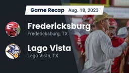 Recap: Fredericksburg  vs. Lago Vista  2023