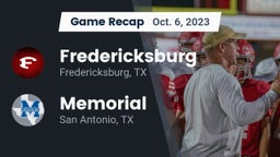 Recap: Fredericksburg  vs. Memorial  2023