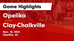 Opelika  vs Clay-Chalkville  Game Highlights - Nov. 10, 2023