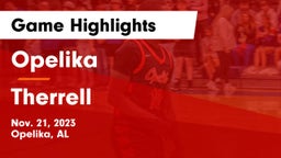 Opelika  vs Therrell  Game Highlights - Nov. 21, 2023