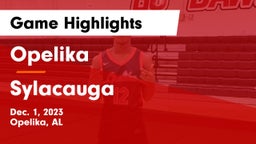 Opelika  vs Sylacauga   Game Highlights - Dec. 1, 2023