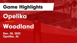 Opelika  vs Woodland  Game Highlights - Dec. 28, 2023
