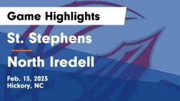 St. Stephens  vs North Iredell  Game Highlights - Feb. 13, 2023