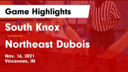 South Knox  vs Northeast Dubois  Game Highlights - Nov. 16, 2021