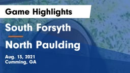 South Forsyth  vs North Paulding  Game Highlights - Aug. 13, 2021