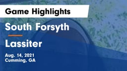 South Forsyth  vs Lassiter  Game Highlights - Aug. 14, 2021