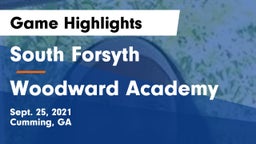 South Forsyth  vs Woodward Academy Game Highlights - Sept. 25, 2021