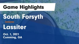 South Forsyth  vs Lassiter  Game Highlights - Oct. 1, 2021