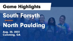 South Forsyth  vs North Paulding  Game Highlights - Aug. 20, 2022