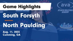South Forsyth  vs North Paulding  Game Highlights - Aug. 11, 2023