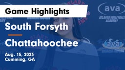 South Forsyth  vs Chattahoochee  Game Highlights - Aug. 15, 2023