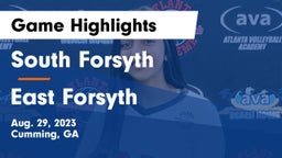 South Forsyth  vs East Forsyth  Game Highlights - Aug. 29, 2023