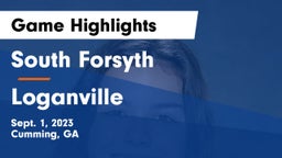South Forsyth  vs Loganville  Game Highlights - Sept. 1, 2023