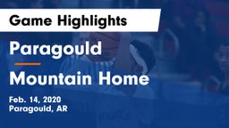 Paragould  vs Mountain Home  Game Highlights - Feb. 14, 2020