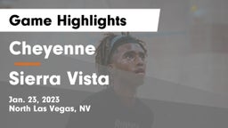 Cheyenne  vs Sierra Vista  Game Highlights - Jan. 23, 2023