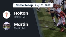 Recap: Holton  vs. Martin  2017