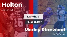 Matchup: Holton  vs. Morley Stanwood  2017