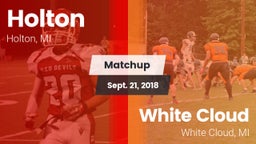 Matchup: Holton  vs. White Cloud  2018