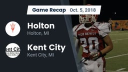 Recap: Holton  vs. Kent City  2018