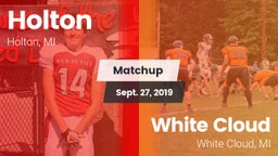 Matchup: Holton  vs. White Cloud  2019