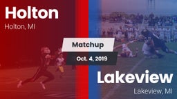 Matchup: Holton  vs. Lakeview  2019