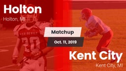Matchup: Holton  vs. Kent City  2019