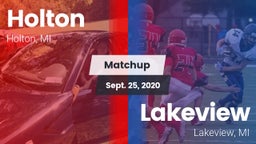 Matchup: Holton  vs. Lakeview  2020