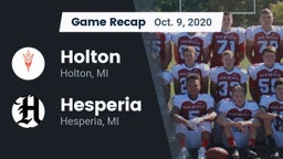 Recap: Holton  vs. Hesperia  2020