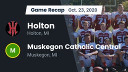 Recap: Holton  vs. Muskegon Catholic Central  2020