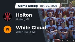 Recap: Holton  vs. White Cloud  2020