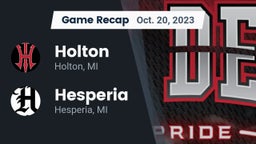 Recap: Holton  vs. Hesperia  2023