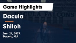 Dacula  vs Shiloh  Game Highlights - Jan. 21, 2023
