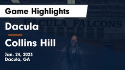 Dacula  vs Collins Hill  Game Highlights - Jan. 24, 2023