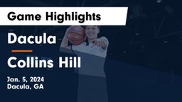Dacula  vs Collins Hill  Game Highlights - Jan. 5, 2024