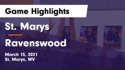 St. Marys  vs Ravenswood  Game Highlights - March 15, 2021