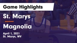 St. Marys  vs Magnolia  Game Highlights - April 1, 2021