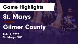 St. Marys  vs Gilmer County  Game Highlights - Feb. 9, 2023