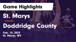 St. Marys  vs Doddridge County  Game Highlights - Feb. 15, 2023