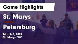 St. Marys  vs Petersburg  Game Highlights - March 8, 2023