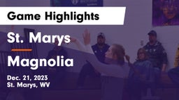 St. Marys  vs Magnolia  Game Highlights - Dec. 21, 2023