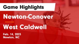 Newton-Conover  vs West Caldwell  Game Highlights - Feb. 14, 2023