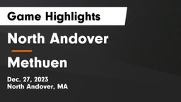 North Andover  vs Methuen  Game Highlights - Dec. 27, 2023