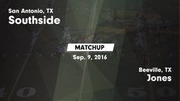 Matchup: Southside HS vs. Jones  2016