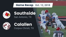 Recap: Southside  vs. Calallen  2018